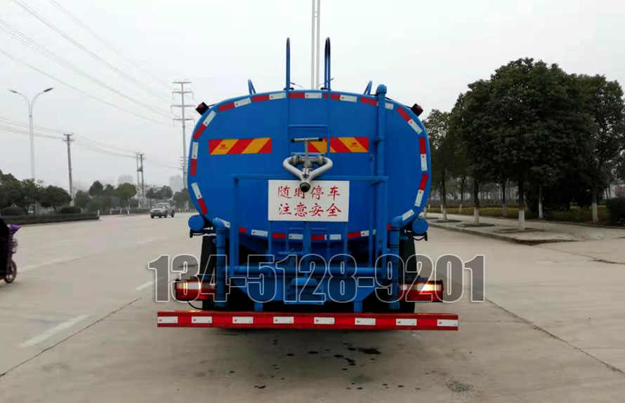 陝汽軒德10噸灑水車