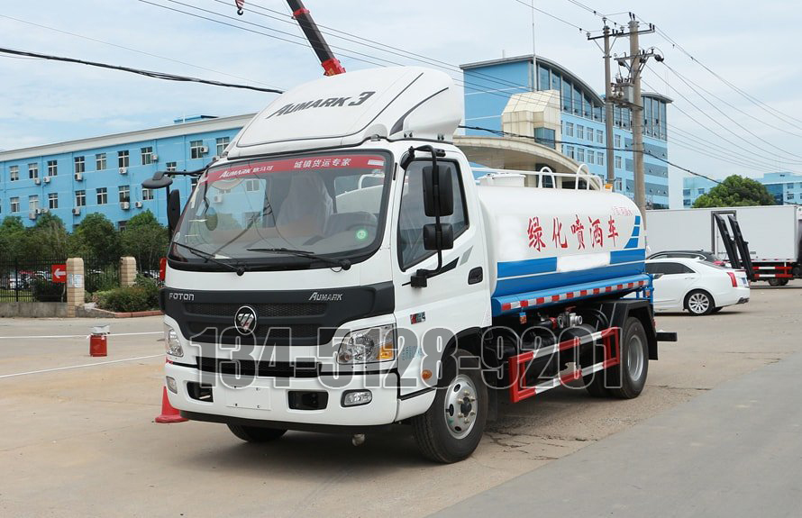 福田5噸灑水車