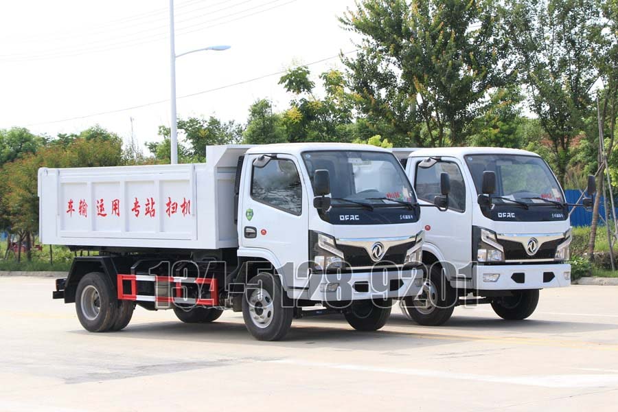 國(guó)六東風5方自卸式垃圾車