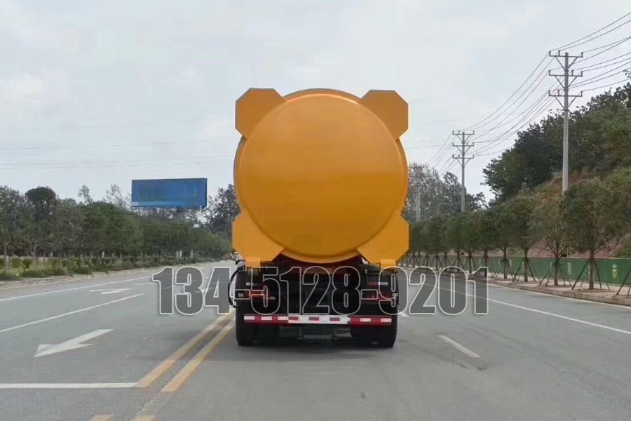 國(guó)六東風天龍車廂可卸式垃圾車