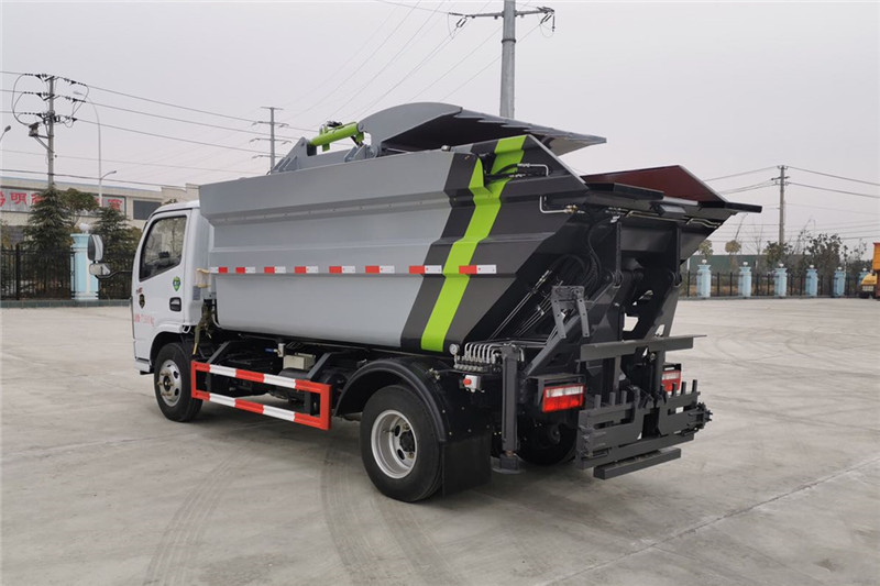 國(guó)六東風7方 無洩漏挂桶垃圾車