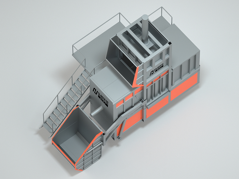 地面(miàn)垂直懸空 垃圾壓縮中轉站