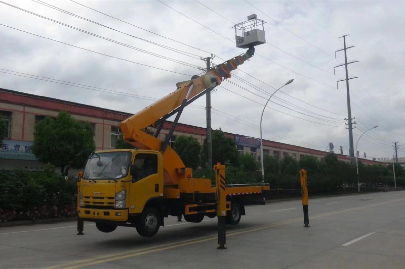 五十鈴黃牌24-28米高空作業車