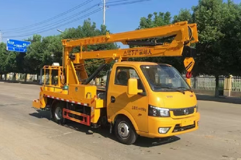 東風途逸藍牌13.5米折臂式高空作業車